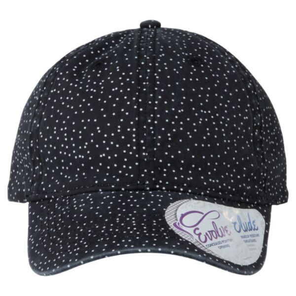 Infinity Her Women's Garment-Washed Fashion Print Cap HATTIE Women's Garment-Washed Fashion Print Cap Thumbnail