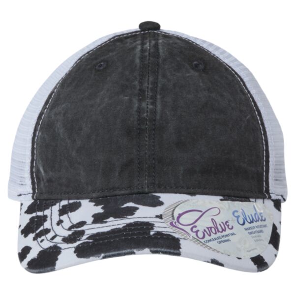 Infinity Her Women's Printed Bill with Mesh Back Cap JANET Women's Printed Bill with Mesh Back Cap Thumbnail