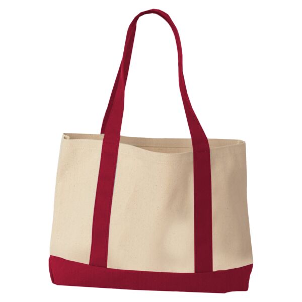 Liberty Bags Windward Large Cotton Canvas Classic Resort Tote 8871 Windward Large Cotton Canvas Classic Resort Tote Thumbnail