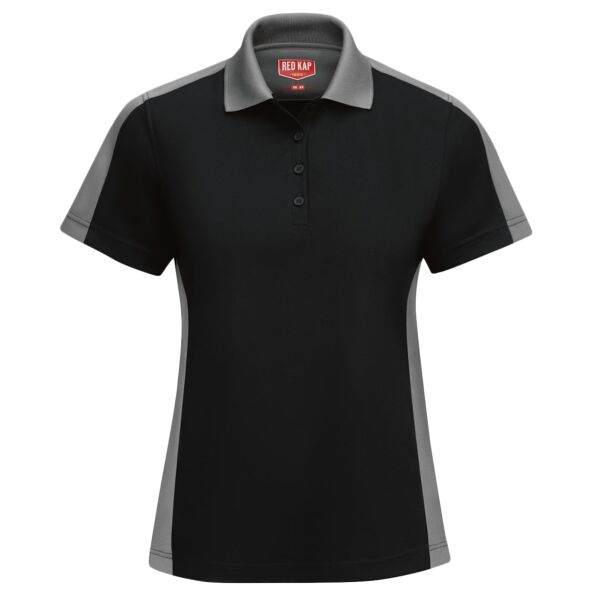 Red Kap Women's Performance Knit Two-Tone Polo SK53 Women's Performance Knit Two-Tone Polo Thumbnail