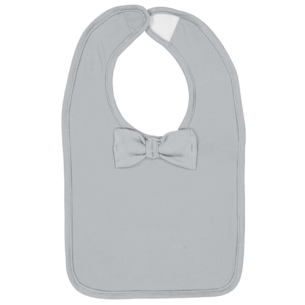 Rabbit Skins Infant Baby Rib Bow Tie Bib 1002 Infant Baby Rib Bow Tie Bib Thumbnail