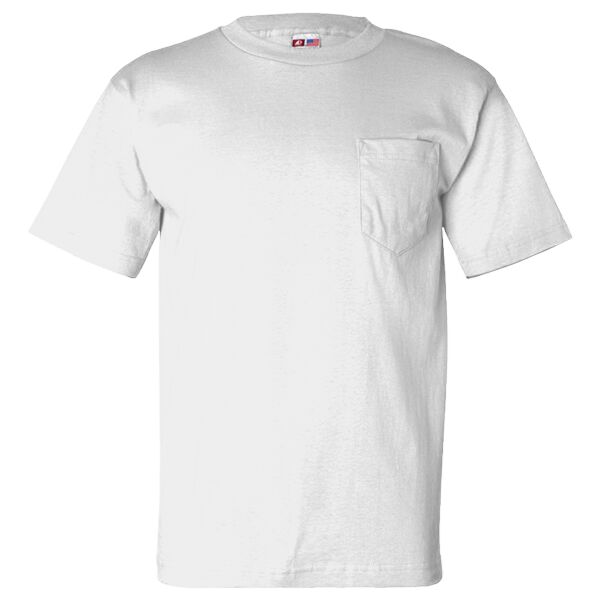 Adult 6.1 oz., 100% Cotton Pocket T-Shirt Thumbnail