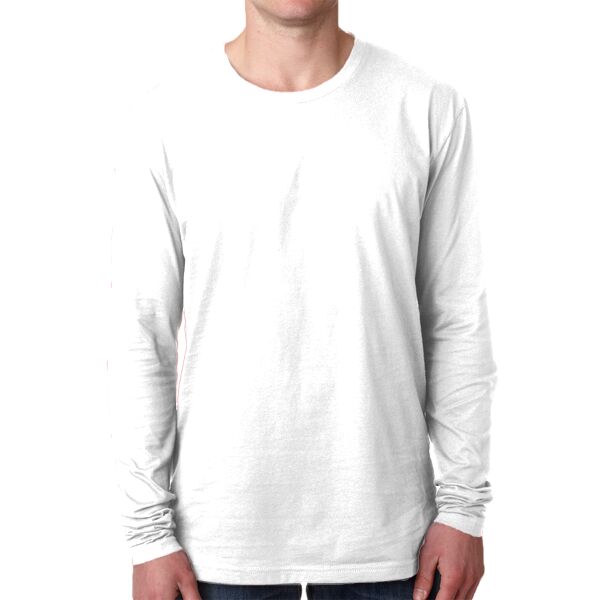 Next Level Apparel Men's Cotton Long-Sleeve Crew N3601 Men's Cotton Long-Sleeve Crew Thumbnail