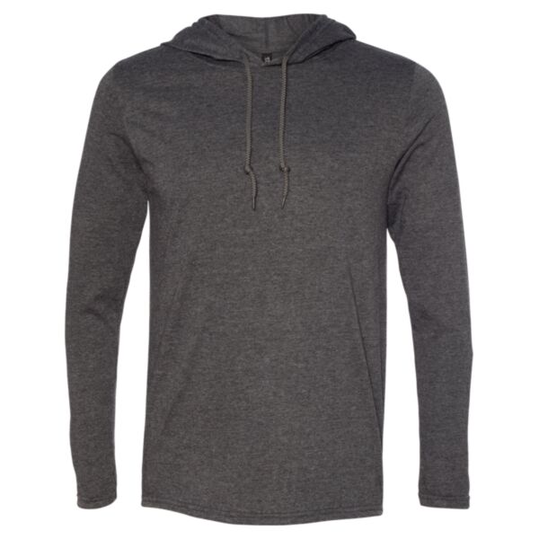 Softstyle® Lightweight Hooded Long Sleeve T-Shirt Thumbnail