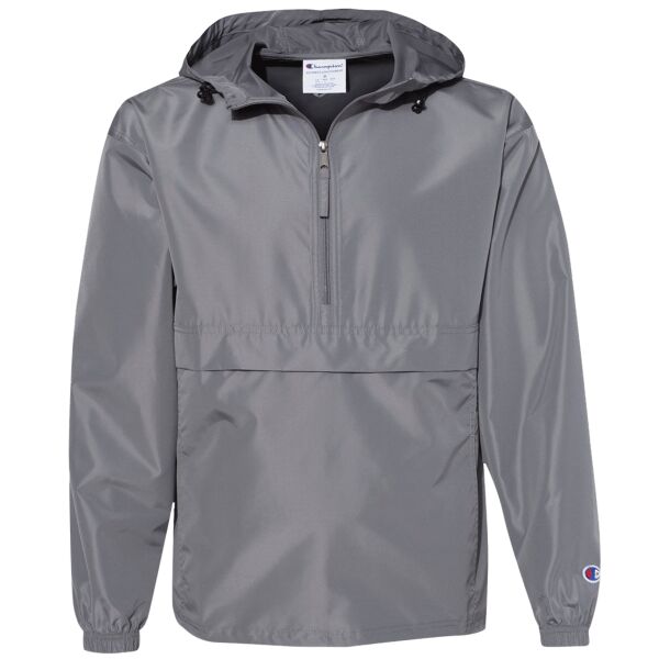 Champion Adult Packable Anorak 1/4 Zip Jacket CO200 Adult Packable Anorak 1/4 Zip Jacket Thumbnail